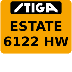 ESTATE 6122 HW - Ride On Mower Parts