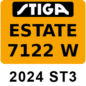 Stiga ESTATE 7122 W - 2024 - 2T1310481 ST3