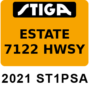 Stiga ESTATE 7122 HWSY - 2021 - 2T1310381 ST1PSA