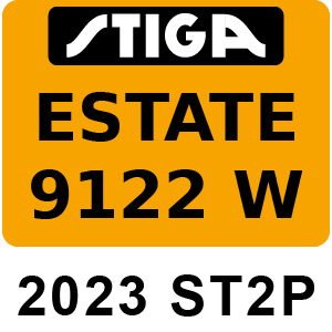 Stiga ESTATE 9122 W - 2023 - 2T1310481 ST2P