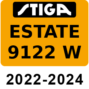 Stiga ESTATE 9122 W - 2022-2024 - 2T1210381 ST2