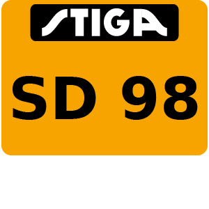Side Discharge 98cm Series - Stiga Petrol