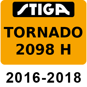 Stiga TORNADO 2098 H - 2016-2018 - 2T0630481 16