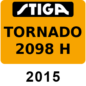 Stiga TORNADO 2098 H - 2015 - 2T0630481 14
