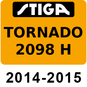 Stiga TORNADO 2098 H - 2014-2015 - 2T0610481 14