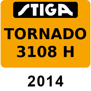 Stiga TORNADO 3108 H - 2014 - 2T1220281 14