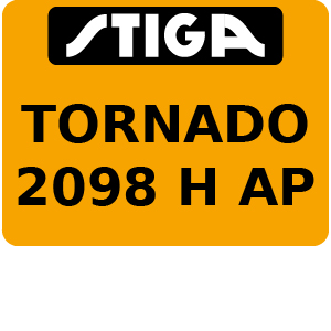 TORNADO 2098 H AP - Ride On Mower Parts