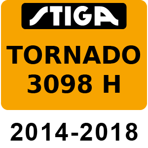 Stiga TORNADO 3098 H - 2014-2018 - 2T0630281 14