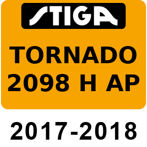Stiga TORNADO 2098 H AP - 2017-2018 - 2T0630401 AP17