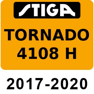 Stiga TORNADO 4108 H - 2017-2020 - 2T1810481 17