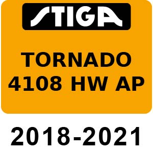 Stiga TORNADO 4108 HW AP - 2018-2021 - 2T1230281 AP18