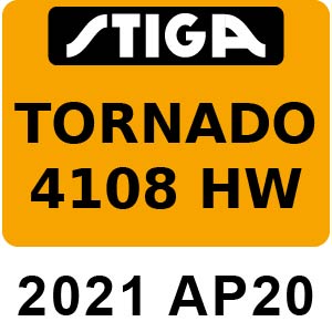 Stiga TORNADO 4108 HW - 2021 - 2T1220481 AP20