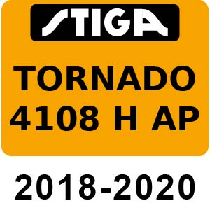 Stiga TORNADO 4108 H AP - 2018-2020 - 2T1220281 AP18