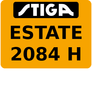 ESTATE 2084 H - Ride On Mower Parts