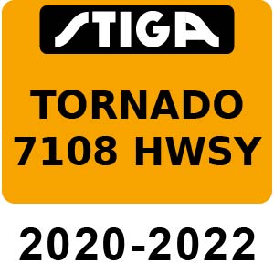 Stiga TORNADO 7108 HWSY - 2020-2022 - 2T1845381 ST1