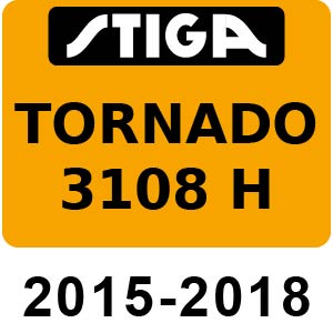 Stiga TORNADO 3108 H - 2015-2018 - 2T1230281 15
