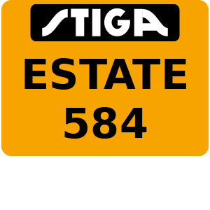 ESTATE 584 - Ride On Mower Parts
