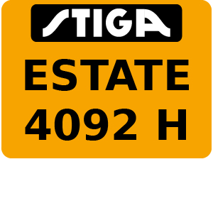 ESTATE 4092 H - Ride On Mower Parts