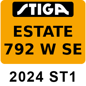 Stiga ESTATE 792 W SE - 2024 - 2T0782481 ST1