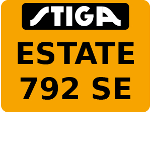 ESTATE 792 SE - Ride On Mower Parts