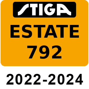 Stiga ESTATE 792 - 2022-2024 - 2T0780481 ST1P