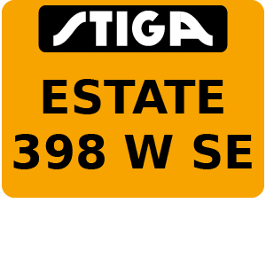 ESTATE 398 W SE - Ride On Mower Parts