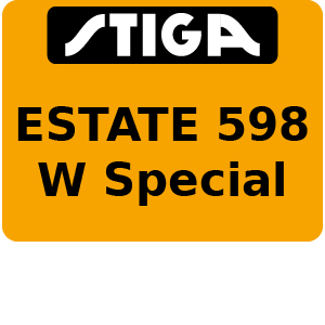 ESTATE 598 W Special - Ride On Mower Parts