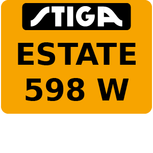 ESTATE 598 W - Ride On Mower Parts