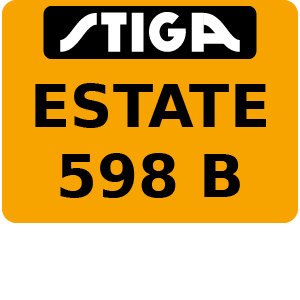 ESTATE 598 B - Ride On Mower Parts