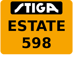 ESTATE 598 - Ride On Mower Parts