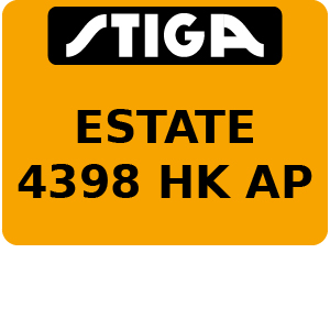 ESTATE 4398 HK AP - Ride On Mower Parts