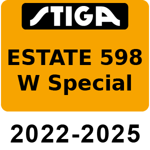 Stiga ESTATE 598 W Special - 2022-2025 - 2T2600381 ST2
