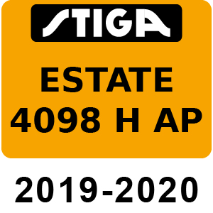 Stiga ESTATE 4098 H AP - 2019-2020 - 2T2620281 AP19