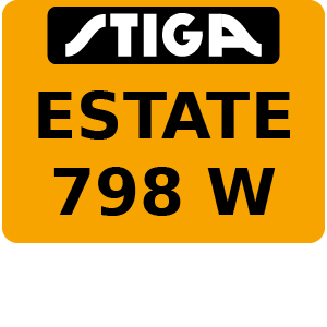 ESTATE 798 W - Ride On Mower Parts