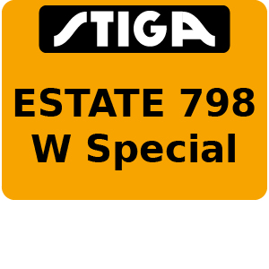 ESTATE 798 W Special - Ride On Mower Parts