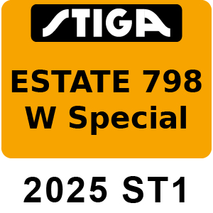 Stiga ESTATE 798 W Special - 2025 - 2T0810381 ST1