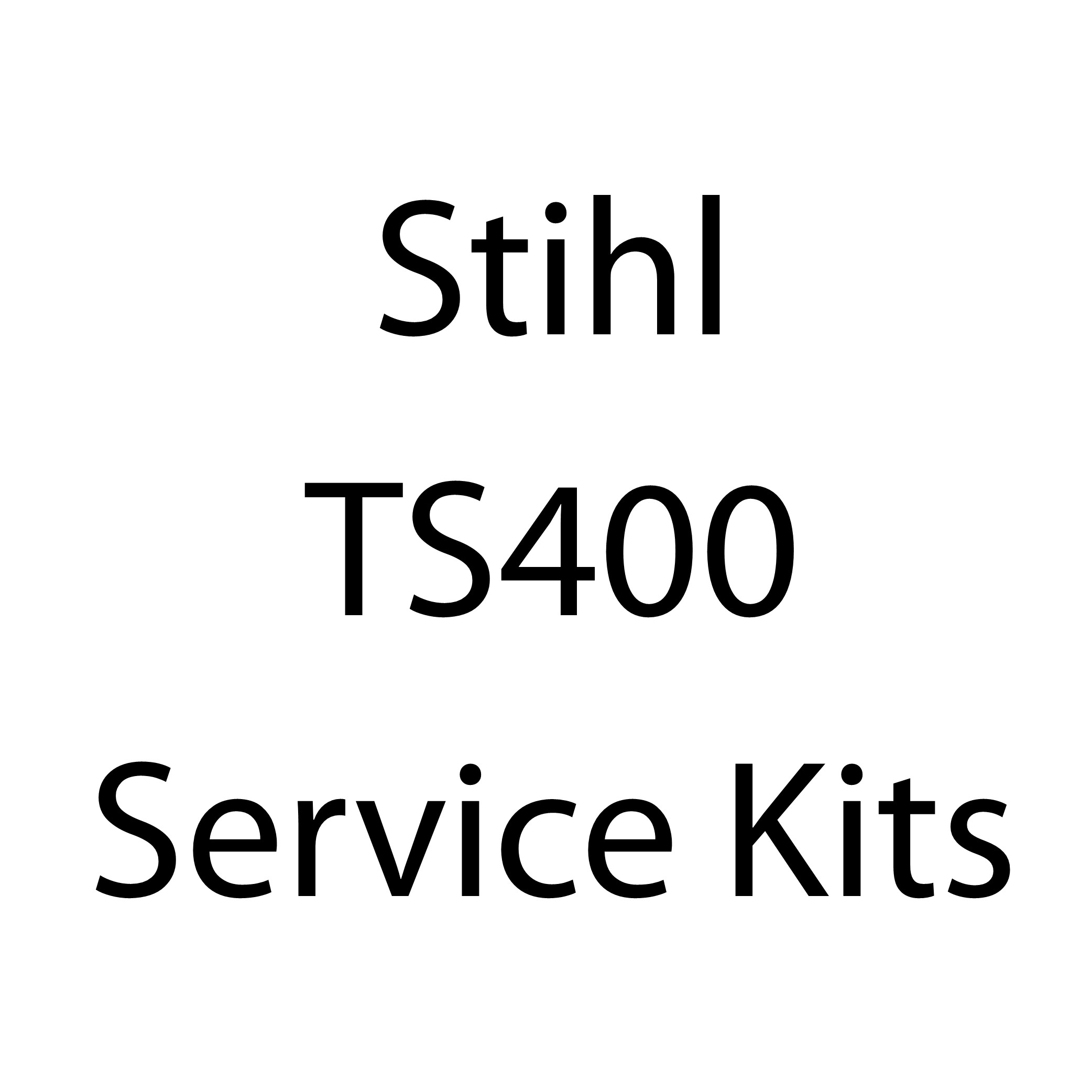 TS400 Service Kits TS400 Service Kits