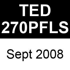 Tanaka TED-270PFLS - Sept 2008 Parts