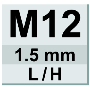 Brushcutter & Strimmer Heads - M12 X 1.5mm L/H