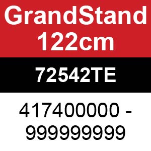 Toro GrandStand 122cm - 72542TE (417400000 - 999999999)