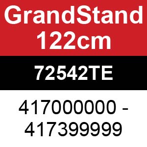 Toro GrandStand 122cm - 72542TE (417000000 - 417399999)