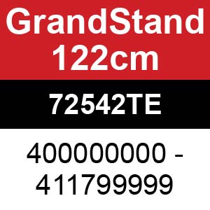 Toro GrandStand 122cm - 72542TE (400000000 - 411799999)