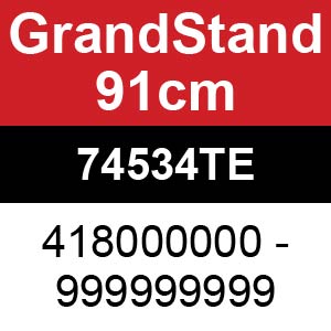 Toro GrandStand 91cm - 74534TE (418000000 - 999999999)