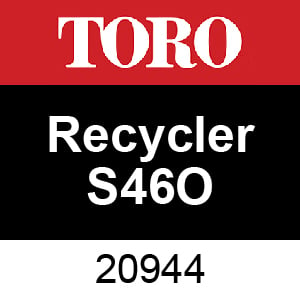 Toro Recycler S46O 46cm Lawn Mower - Model #: 20944 Serial #: 323000001 - 323999999