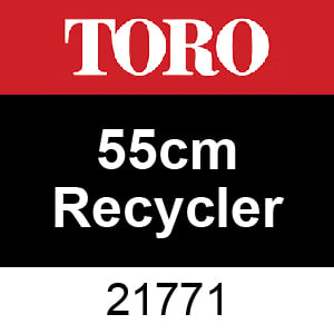 Toro 55cm Recycler Lawn Mower Model #: 21771 Serial #: 413000000 - 999999999