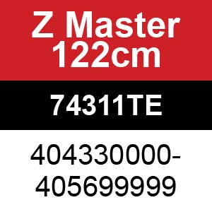 Toro Z Master 122cm - 74311TE (404330000 - 405699999)