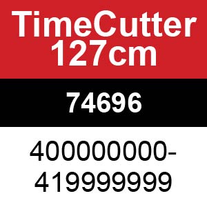 Toro TimeCutter 127cm - 74696 (400000000 - 419999999)