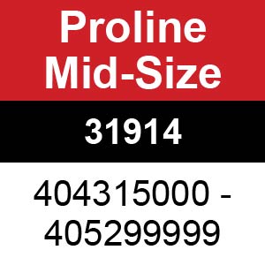 Toro Proline Mid-Size - 31914 (404315000 - 405299999)