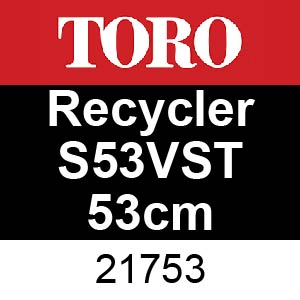 Toro Recycler S53VST 53cm - 21753