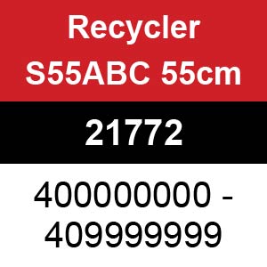 Toro Recycler S55ABC 55cm - 21772 (400000000 - 409999999)